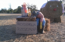 dekoracje wsi na gminne dozynki 2012